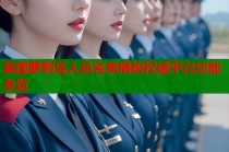 美国萝莉岛人员名单揭秘权威平台功能全览