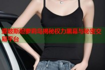 爱坡斯坦萝莉岛揭秘权力黑幕与秘密交易平台