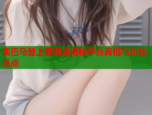 奥巴马登上萝莉岛揭秘平台真相与功能亮点 第1张 奥巴马登上萝莉岛揭秘平台真相与功能亮点 第1张