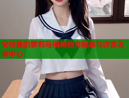 安德鲁的萝莉岛揭秘权贵黑幕与访客名单中心 第1张 安德鲁的萝莉岛揭秘权贵黑幕与访客名单中心 第1张