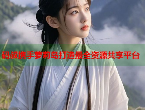 码叔携手萝莉岛打造最全资源共享平台  第1张
