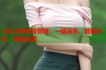 小红书多账号管理：一键发布，数据分析，高效运营