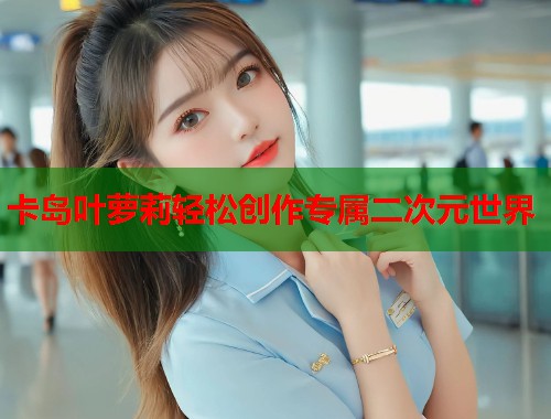 卡岛叶萝莉轻松创作专属二次元世界  第2张