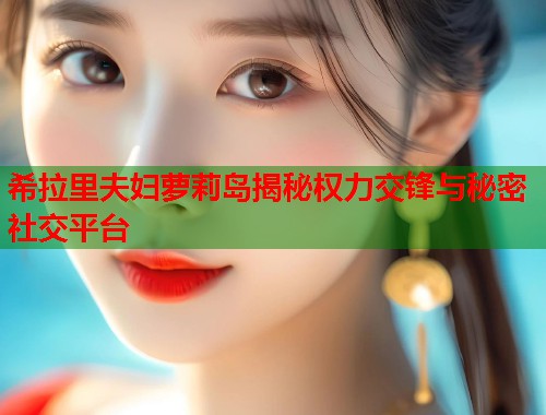 希拉里夫妇萝莉岛揭秘权力交锋与秘密社交平台  第1张